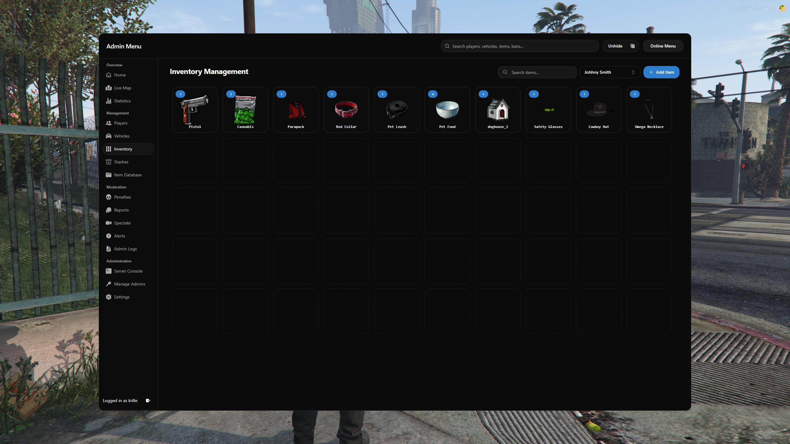 Electus Admin 2.0: Inventory management